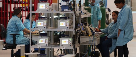 Fabricante brasileira de ventiladores pulmonares quer aumentar presença no mercado norte-americano